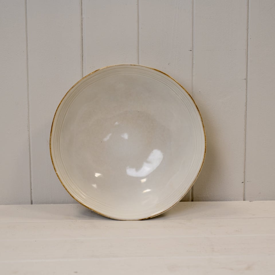 image 1 of Satchville Stoneware Salad Bowl