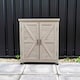 image 2 of Small Garden Wooden Storage Shed Grey