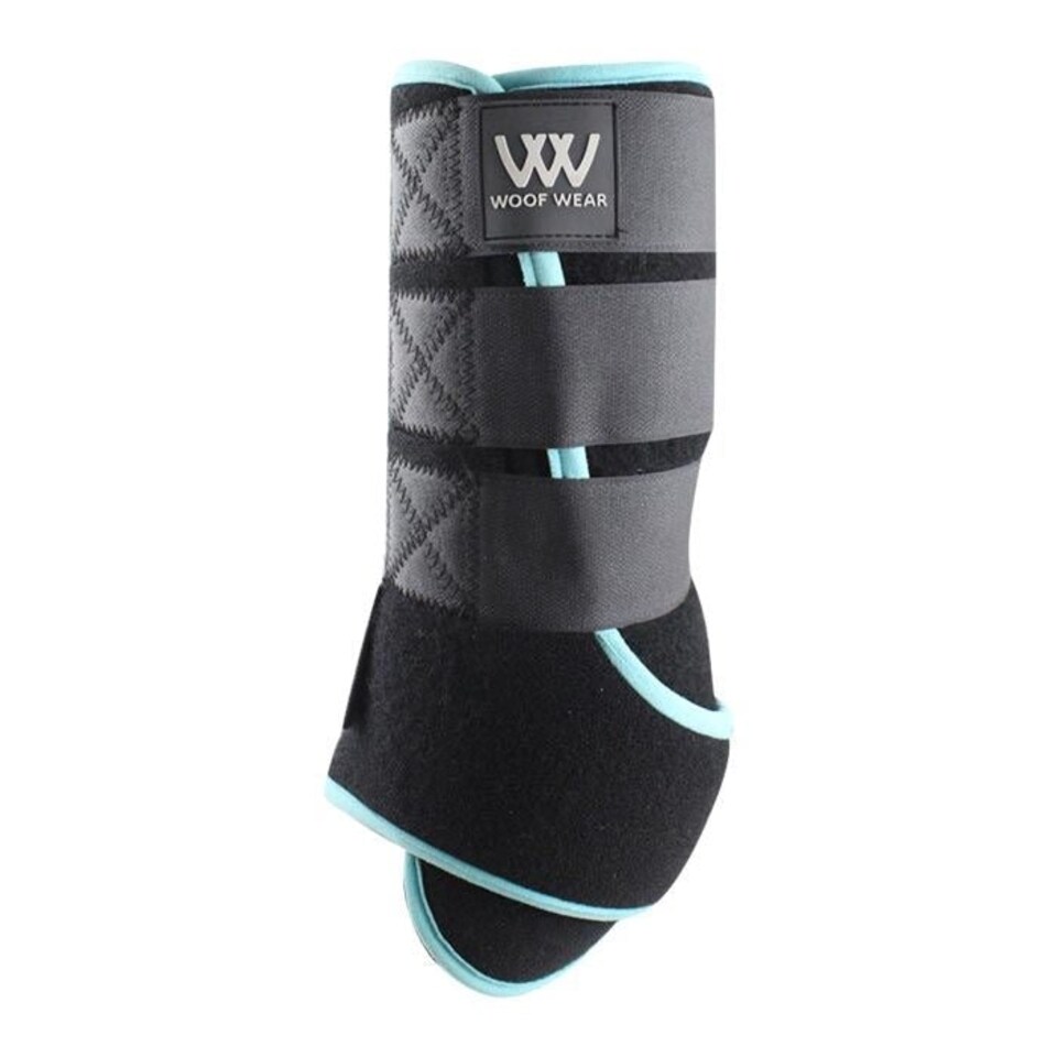 image 1 of Woof Wear Polar Ice Boot Black | Size: One Size
Colour: Black/Turquoise
