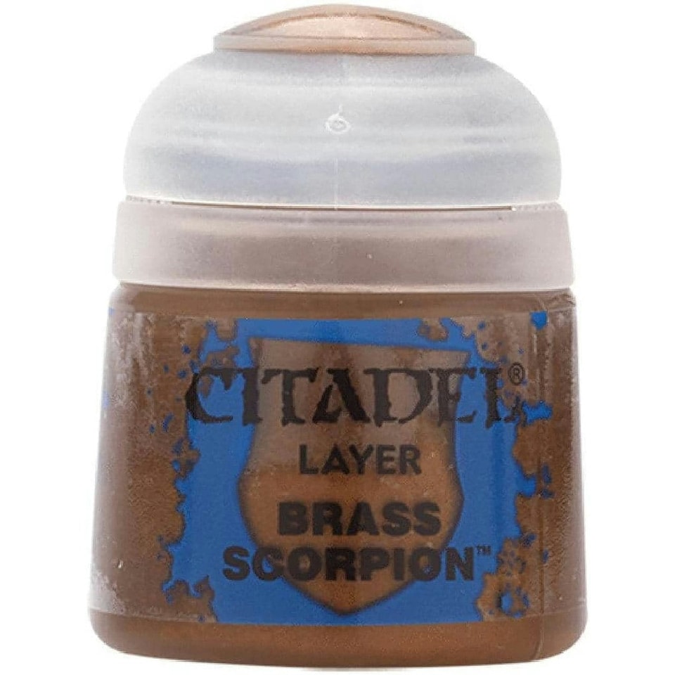 image 1 of Games Workshop Citadel Colour Layer: Brass Scorpion (12ml) Paint