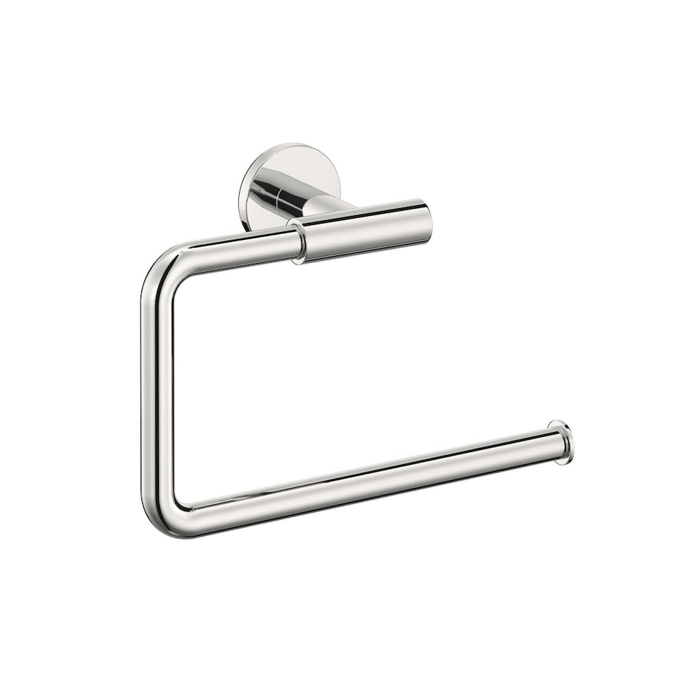 image 1 of Cosmic Wall Mounted Towel Rail with Chrome Finish Silver for Bathroom 23 cm