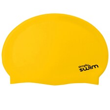 Simply Swim Junior Silicone Swim Cap - Solid Colours