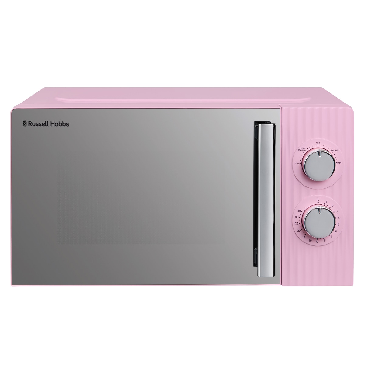 Russell Hobbs Manual Microwave Eden 17L with 5 Power Levels Pink RHMM725RP