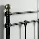 image 4 of Bayford Traditional Vintage Style Black Metal Bed Frame (King)