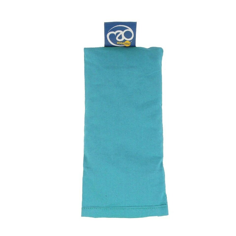 image 1 of Yoga-Mad Organic Cotton Eye Pillow - Light Blue - One Size