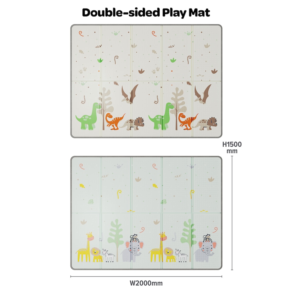 image 1 of Kids Jungle Play Tent and  Play Mat Set