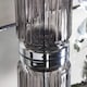 image 4 of Brock Black Smoked Glass Table Lamp