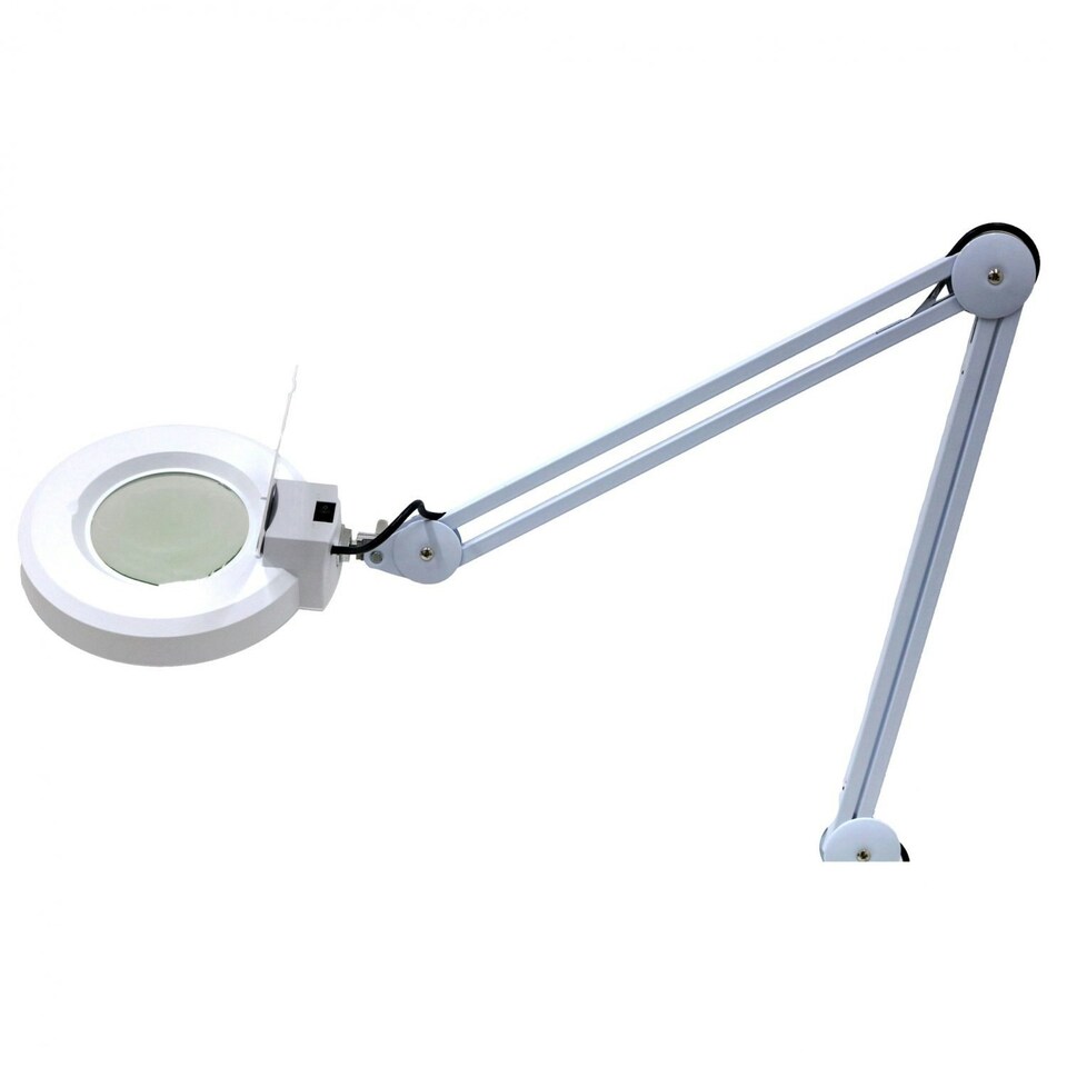 image 1 of Oypla Floor Standing Magnifier Lamp with 5x Magnification
