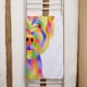 image 2 of Amazing Illustration Dog Designer Bath Towel | Multi