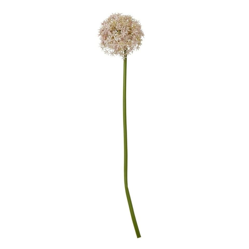 image 1 of Hill Interiors Allium Stem Artificial Plant - Lilac - 80cm