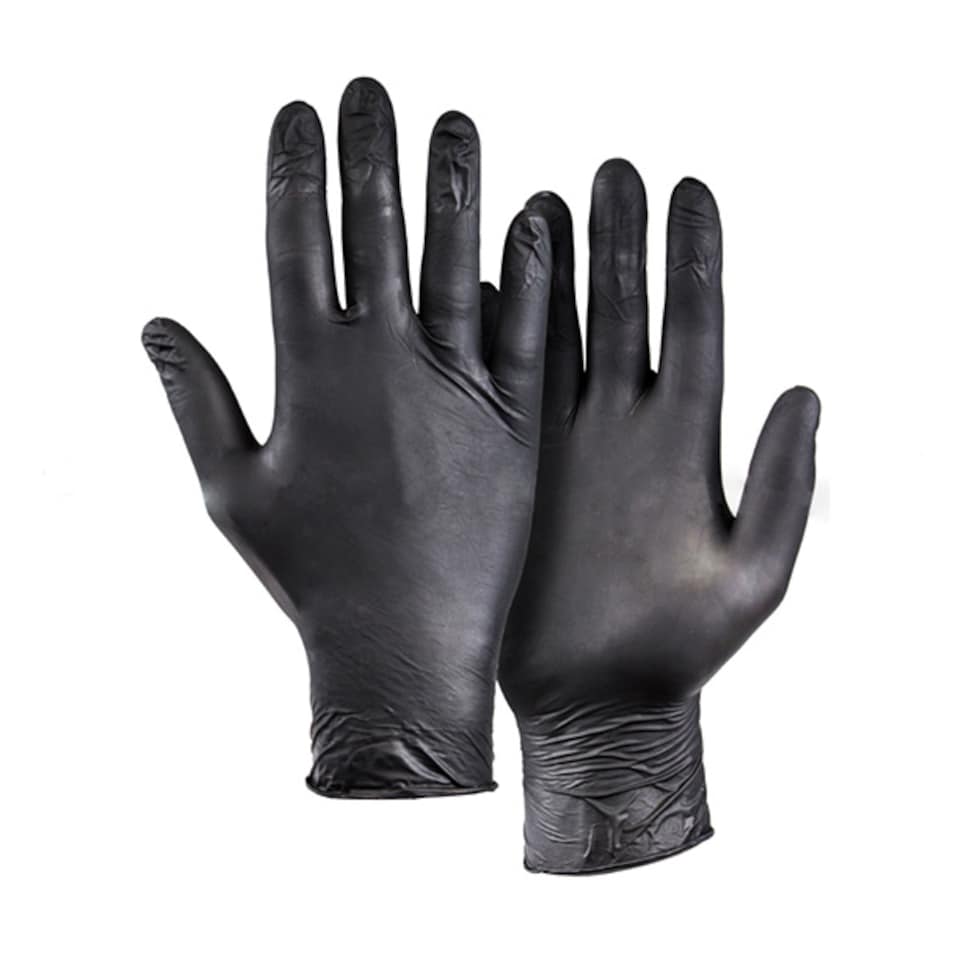 MP Premium Quality Powder-Free Nitrile Gloves Size Large - (Pack of 100) for Ultimate Protection