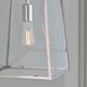image 5 of Hurst Pendant Bright Nickel Plate & Clear Glass 1 Light Dimmable IP20 - E27