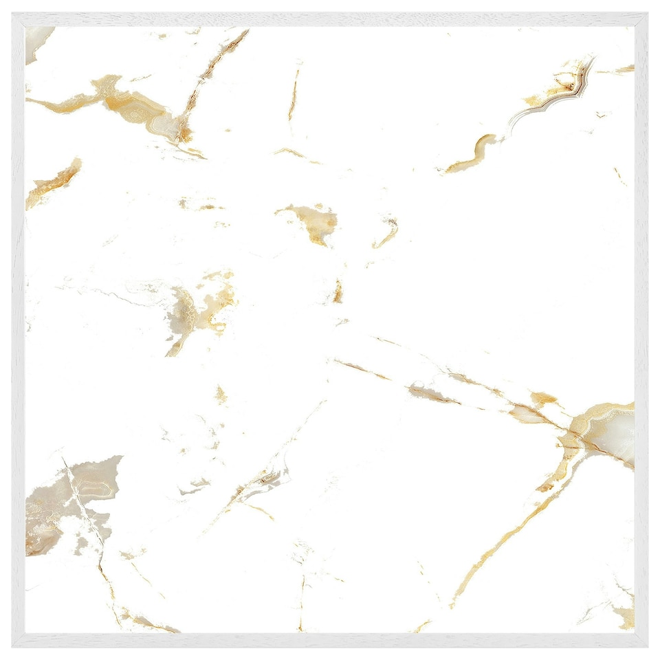 image 1 of Gold marble (Picture Frame) White | L