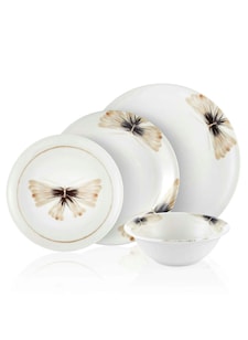 Dreamy Collection 24-Piece Porcelain Dinner Set