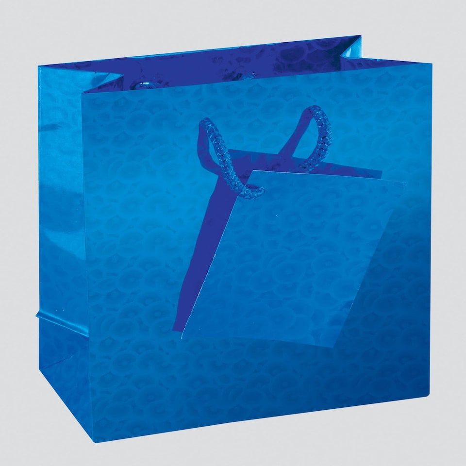 image 1 of Pack of 12 Gift Bag Small Holographic