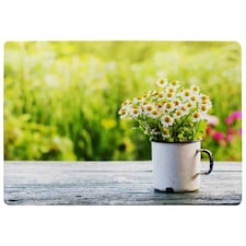 Spring Daisies Rug Green | XL