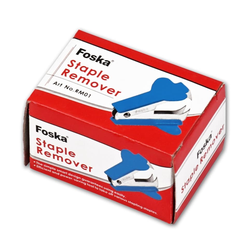image 1 of Blue Clamp Down Staple Remover