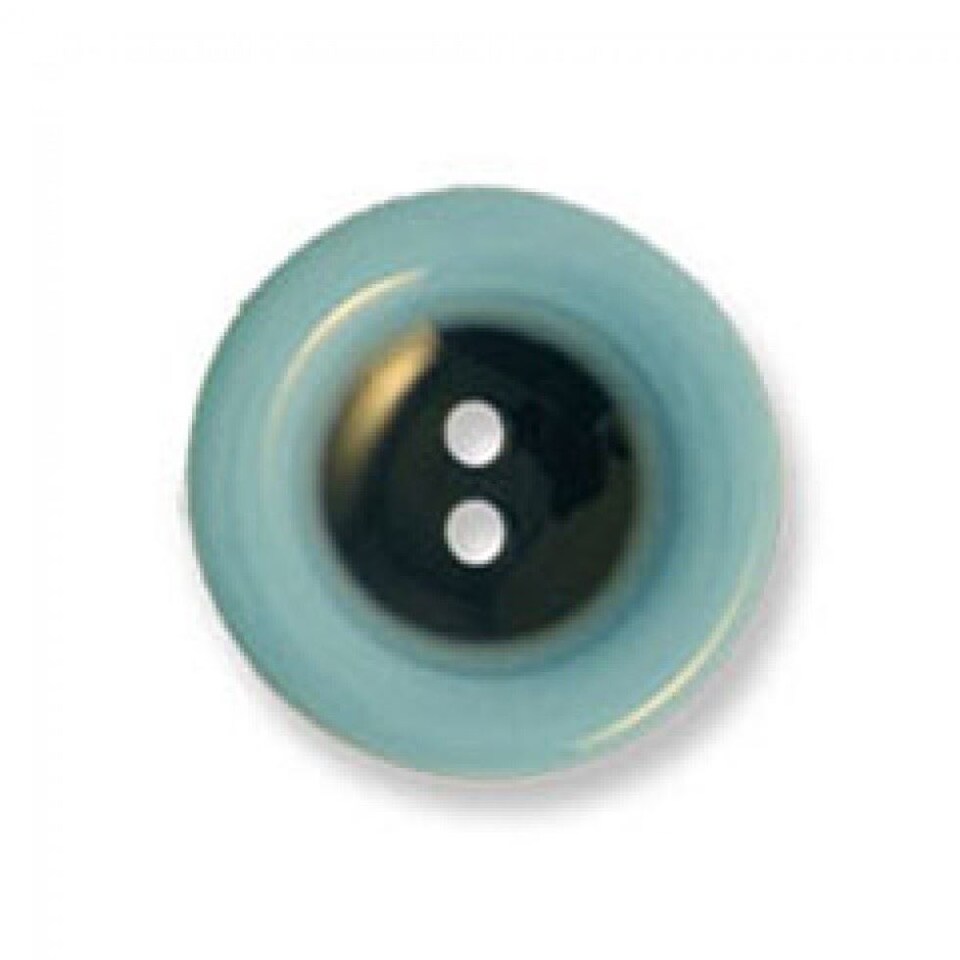 Trimits Blue Round Fashion Buttons for Dressmaking - 10mm - per value pack of 50