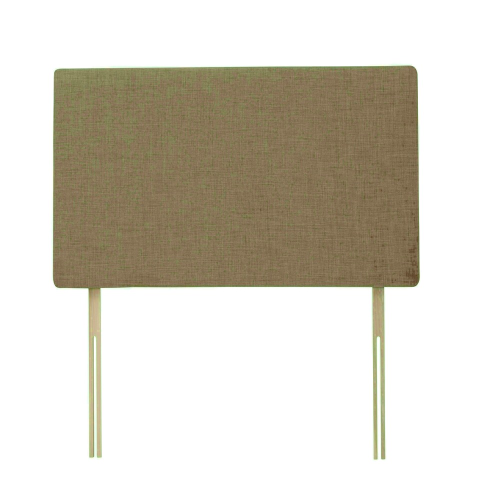 Valencia Cream Linen Headboard Single N/A