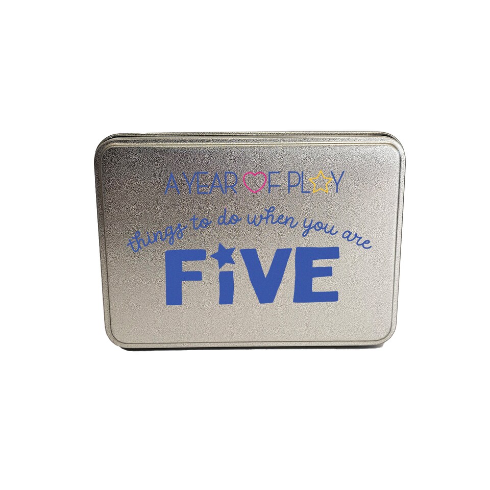 image 1 of A Year of Play for a 5th birthday gift | Blue