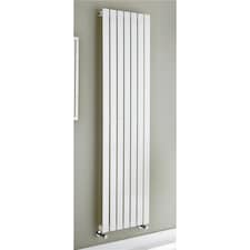 1800mm (H) x 550mm (W) -White Vertical Radiator (Berlin) - Single Panel - (1.8m x 0.55m) - Depth 52mm