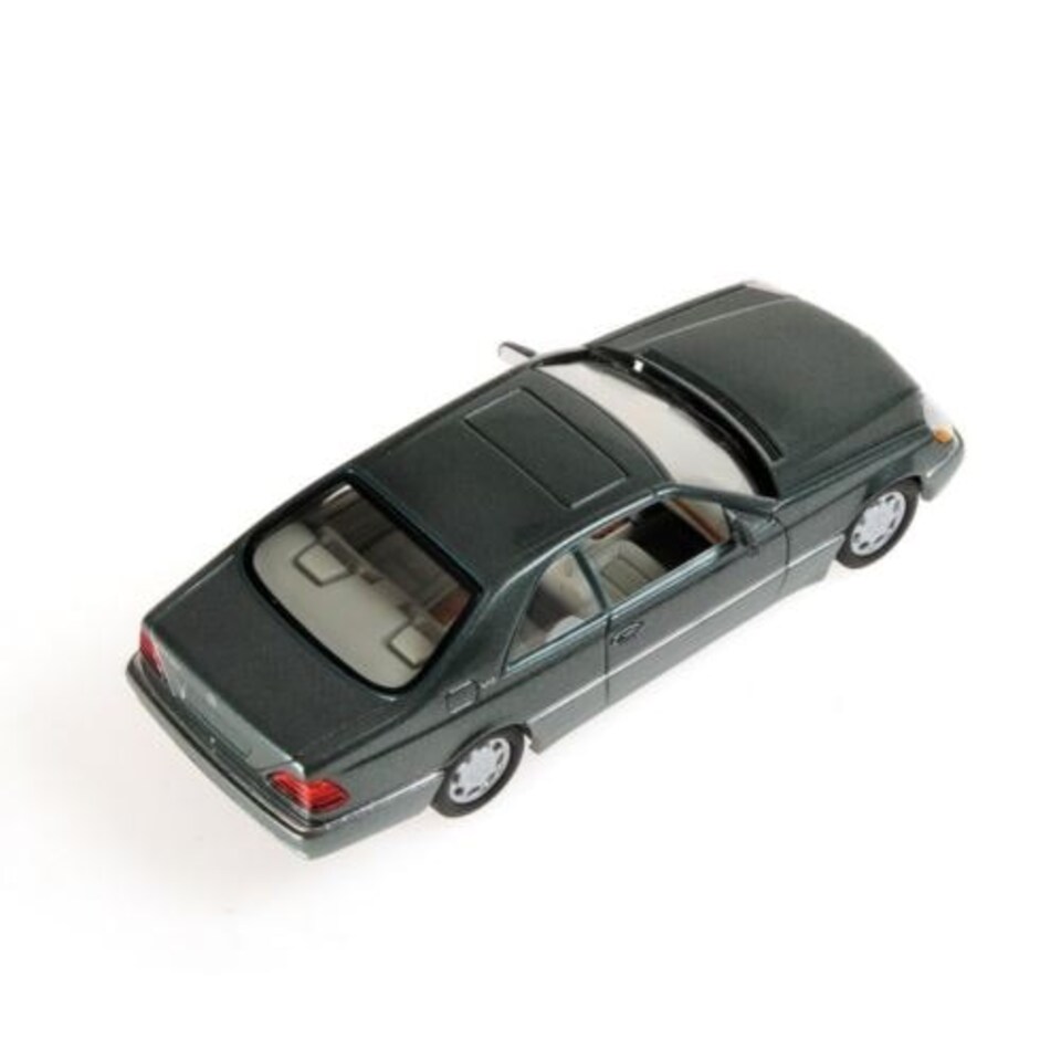 image 1 of Minichamps 430032604 Mercedes Benz 600 SEC 1992 Green Metallic 1:43 Scale