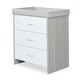 image 1 of Pembrey Changing Unit/Chest (Ash Grey & White)