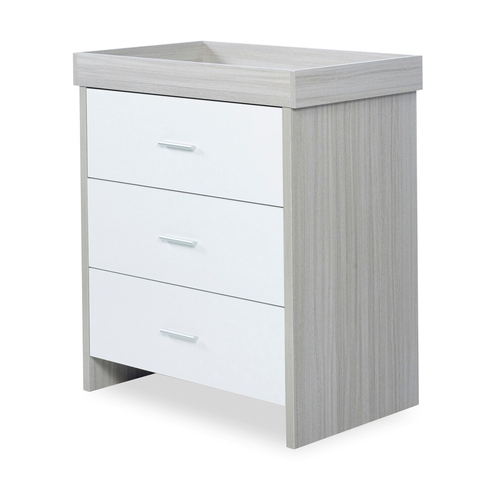 image 1 of Pembrey Changing Unit/Chest (Ash Grey & White)