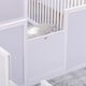 image 8 of PawHut Wooden Dog Pen Pet Playpen 7 Panels Puppy Pen for Indoors - White
