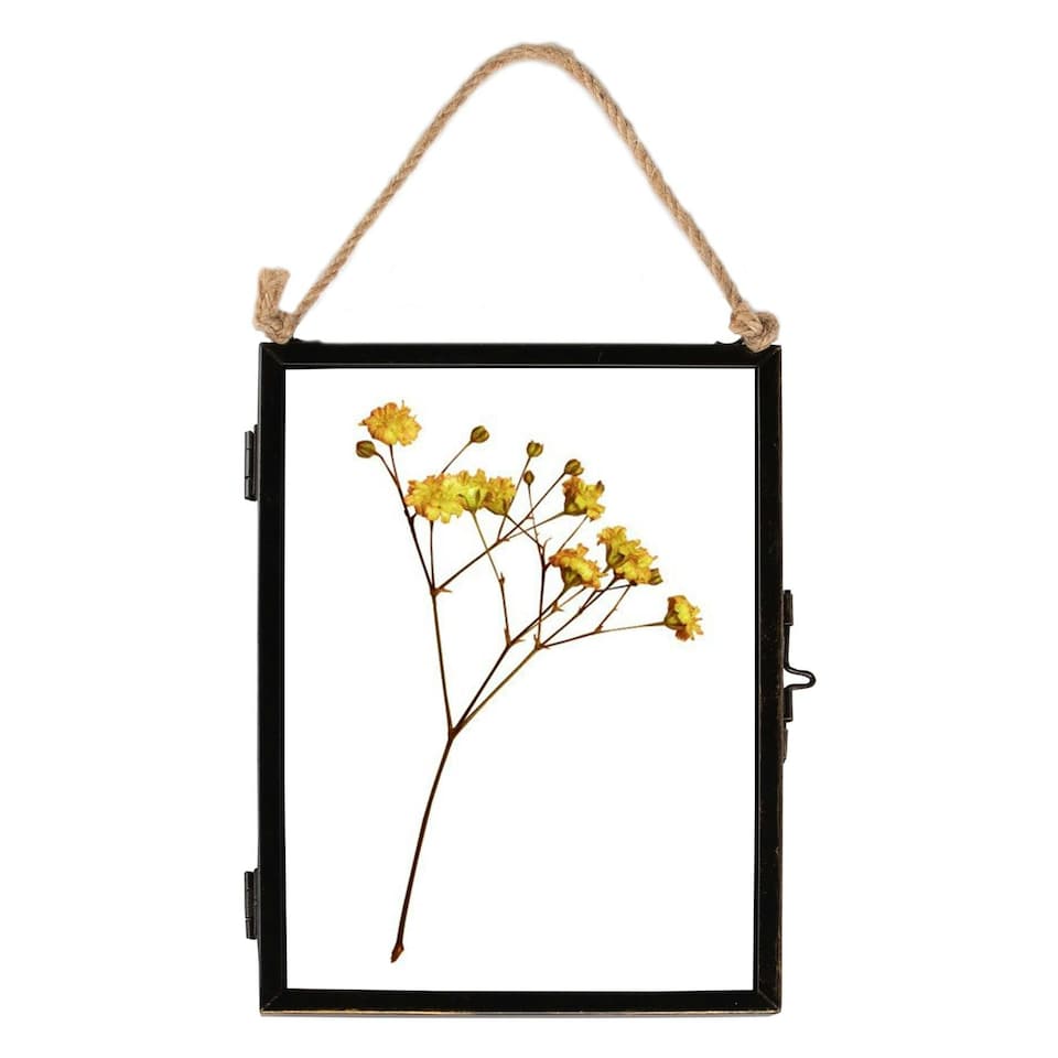image 1 of Nicola Spring Hanging Metal Photo Frame - 5'' x 7'' - Black - Hanging Picture Frame Display Frame Poster Frame Picture Display