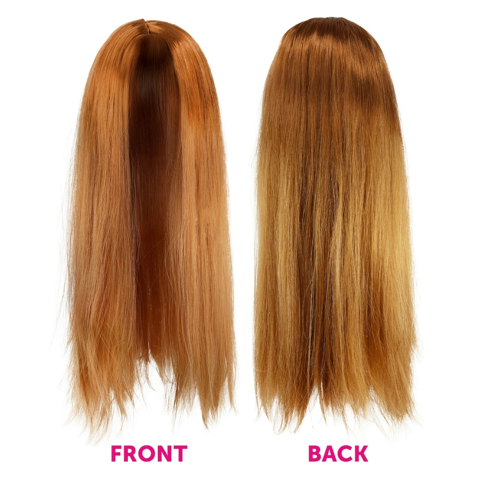 image 1 of Long Ginger Rocker Wig – 80s Rockstar Fancy Dress Hairpiece for Adult N/A | One Size