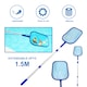 image 3 of LEAF DEBRIS SKIMMER MESH NET SWIMMING POOL 3 WAY TELESCOPIC CLEANING WITH POLE