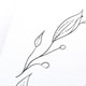 image 4 of Baby Shower Greeting Card Elegant Floral Monochrome White Mummy to be