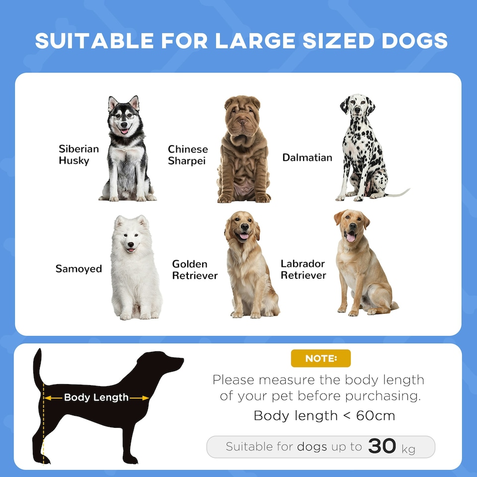 image 1 of PawHut 92cm Elevated Dog Bed Cooling Raised Pet Cot UV Protection Canopy Blue