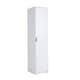 image 8 of Phoenix Wardrobe 1 Door Space Saving Bedroom Home Furniture Clothing Storage Unit | White