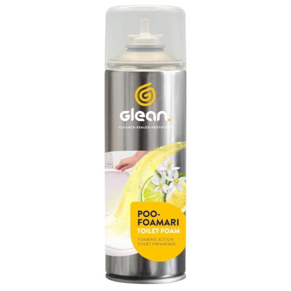 Glean Deodorizing Toilet Foam PooFoamari - Citrus - 500ml