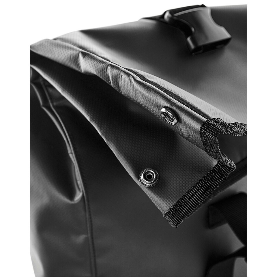 image 1 of Bagbase Roll Top Tarpaulin Backpack - Black - One Size