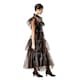 image 3 of Wednesday Womens/Ladies Rave ´N Dance Wednesday Addams Costume Dress - Black - M M