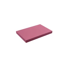 Fitness Mad Half Yoga Block, Non-Toxic EVA Foam Support for Improved Alignment and Flexibility. | Multi | Burgundy | 30.5cm (L) x 20.5cm (W) x 2.5cm (H)