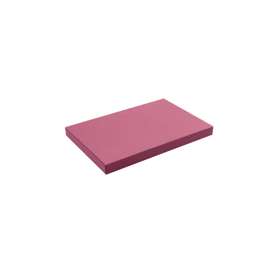 image 1 of Fitness Mad Half Yoga Block, Non-Toxic EVA Foam Support for Improved Alignment and Flexibility. | Multi | Burgundy | 30.5cm (L) x 20.5cm (W) x 2.5cm (H)