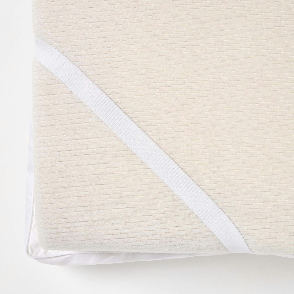 image 1 of Homescapes Goose Feather Bed Double Mattress Topper | White | Double