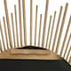 image 2 of Interiors by Premier Oval Wall Mirror Gold