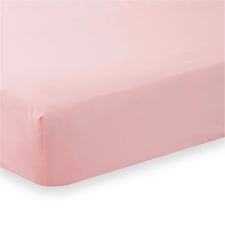 Charlotte Thomas Poetry Plain Dye King Fitted Sheet - Pink - 150 x 200cm