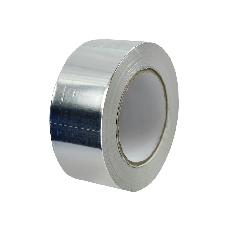Faithfull Aluminium Foil Tape 50mm X 45.7m - Multi Colour - One Size