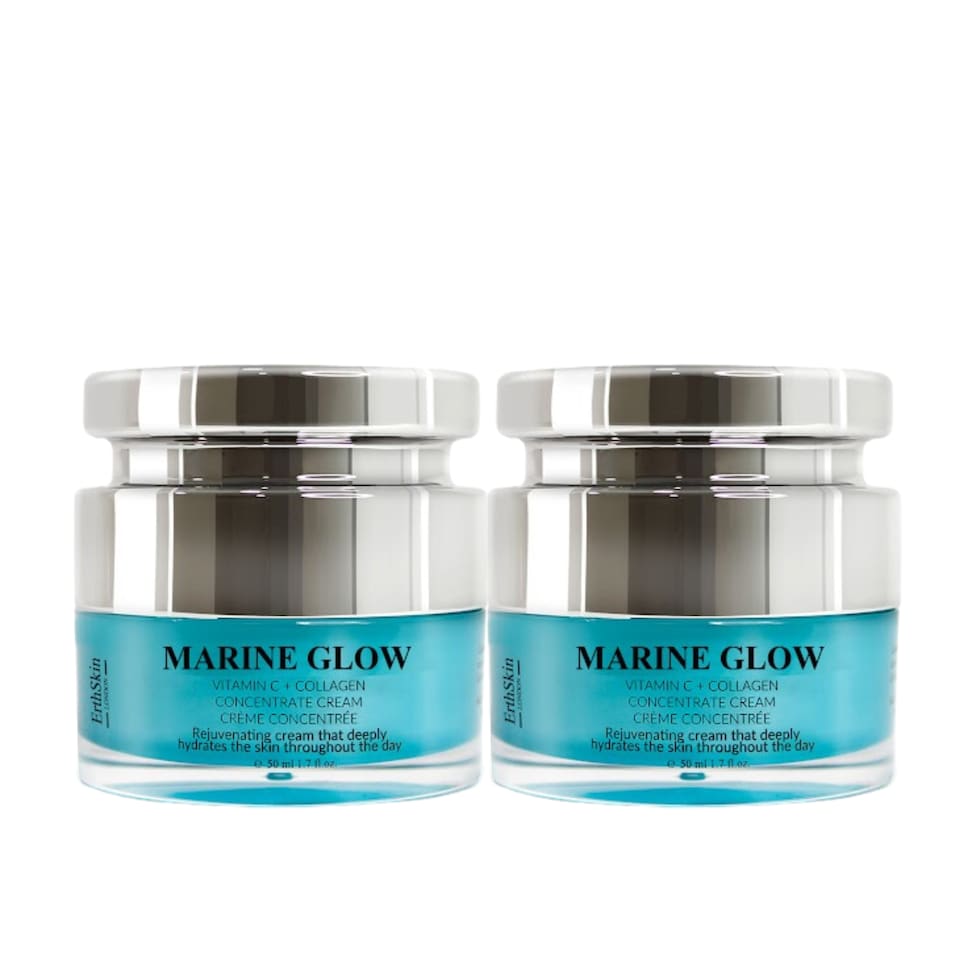 image 1 of 2X Erth Skin London Marine Glow Vitamin C Concentrate Cream 50ml