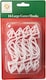 image 2 of 16Pcs Large Gutter Hooks Clear - Blend Seamlessly for Outdoor Use
