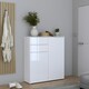 image 5 of Sienna Chest of Drawers in White/White High Gloss