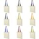 image 3 of Bullet Nevada Cotton Tote (Pack Of 2) - Natural/Navy - One Size Brown