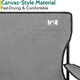 image 4 of Folding Camping Chair - Grey