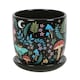 image 2 of Something Different Dark Forest Printed Ceramic Plant Pot - Multicoloured - One Size Multi